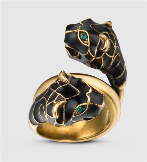 tiger gucci ring|Gucci tiger head necklace.